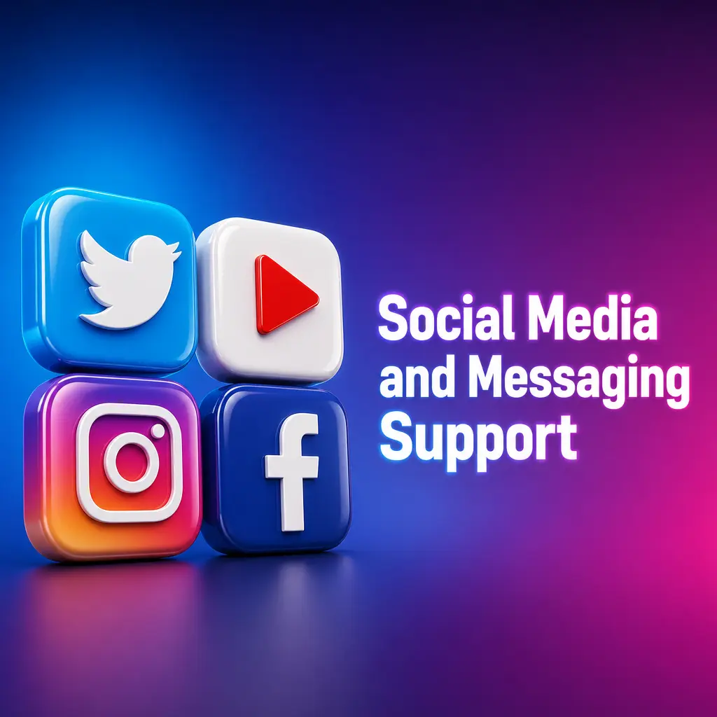 Legendz Casino social media and messaging support channels