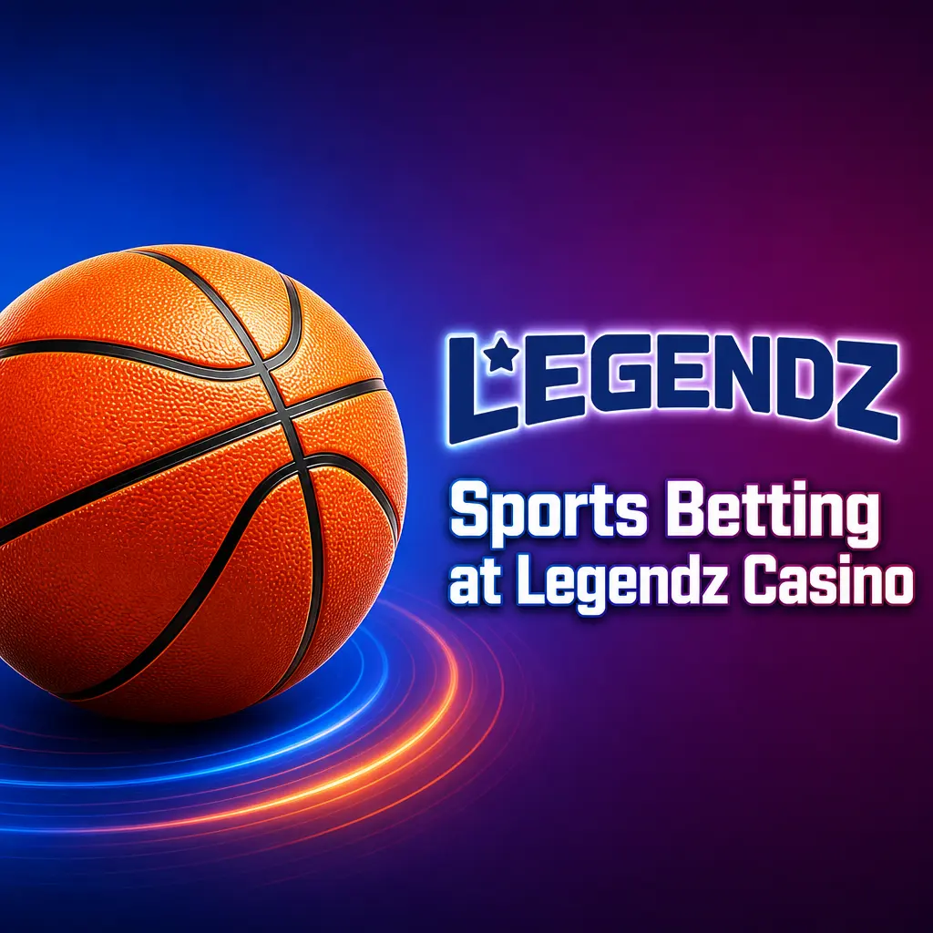 Sports betting menu at Legendz Casino