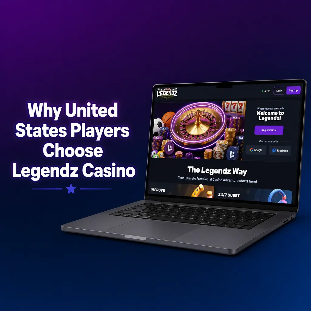 Legendz Casino app on mobile and desktop devices